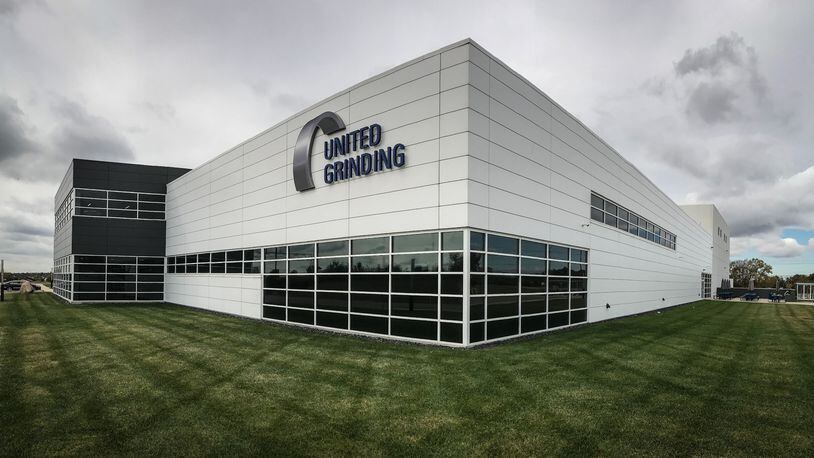 United Grinding, a Swiss company, has its North American headquarters at 2100 United Grinding Blvd. in Miamisburg near Austin Landing.