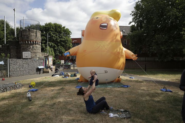 Protests planned as Trump visits UK
