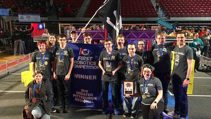 The West Carrollton Pirate Robotics team has qualified for the World Championships next month. It will be April 25-28 in Detroit. CONTRIBUTED