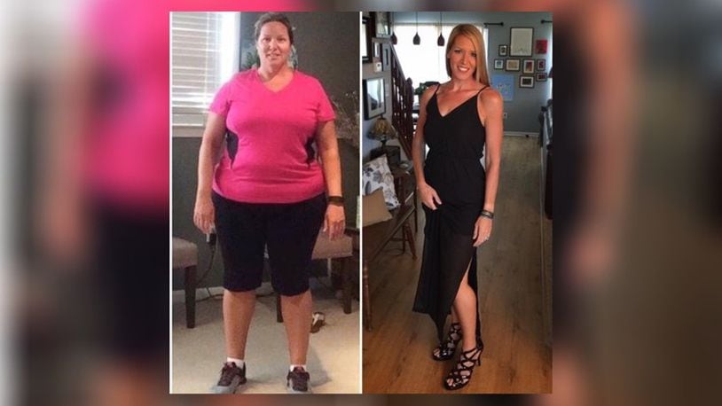When Christina Littleton weighed 284 pounds she decided enough was enough. A little over two years later she was lean and toned. (Photo: daytondailynews.com)