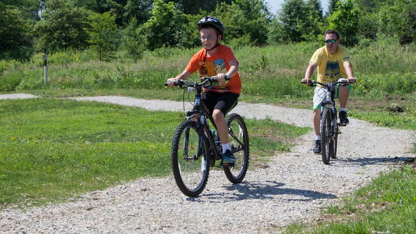 Five Rivers MetroParks Try-It Series enables outdoor enthusiasts of all ages and ability levels to try a variety of activities without investing a cent. Upcoming programs include backpacking, paddlesports and mountain biking. CONTRIBUTED