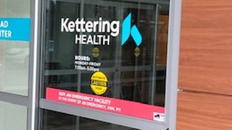 The city of Kettering is talking with Kettering Health about the business buying a former fire station site. NICK BLIZZARD/STAFF