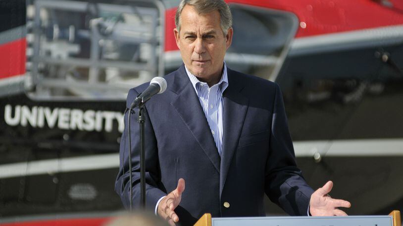 Former Speaker of the House John Boehner will be among local dignitaries and state officials who will help celebrate the groundbreaking this month of the new Boys & Girls Club of West Chester/Liberty. STAFF FILE PHOTO