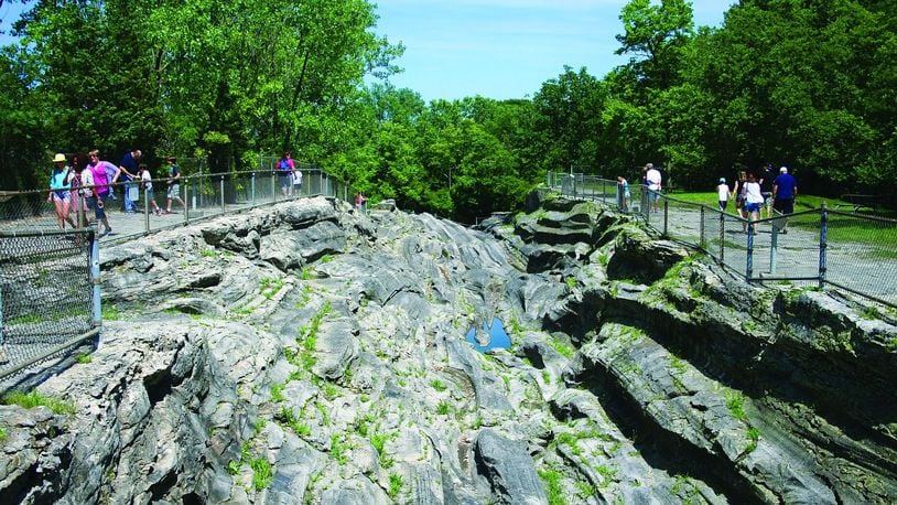 The Glacial Grooves on Kelleys Island are a Natural National Landmark. CONTRIBUTED