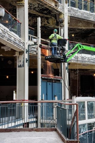 PHOTOS: The latest construction progress on the Dayton Arcade