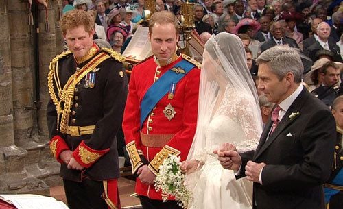 The royal wedding of William and Kate