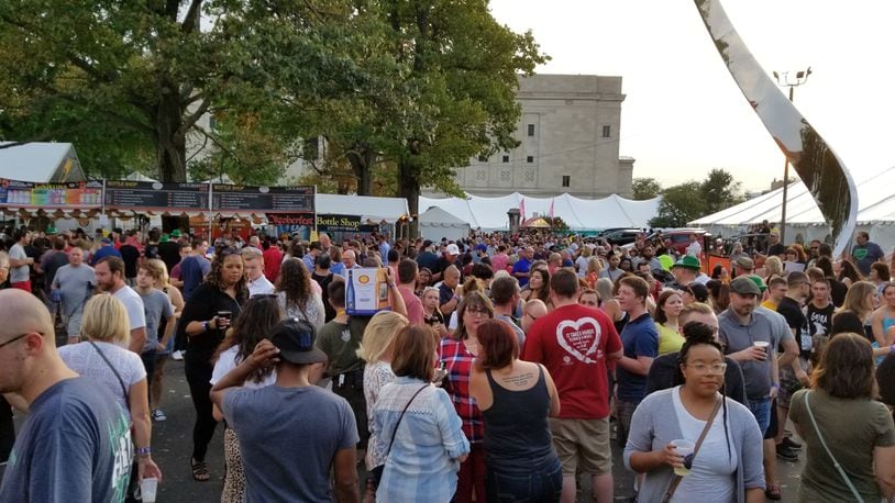 The 48th annual Dayton Art Institute Oktoberfest reported the festival was having a record year for attendance before the weekend was over. PHOTO / CONTRIBUTED