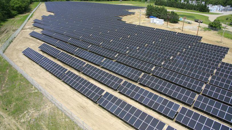DP&L’s Yankee Solar Array in Washington Twp. CONTRIBUTED