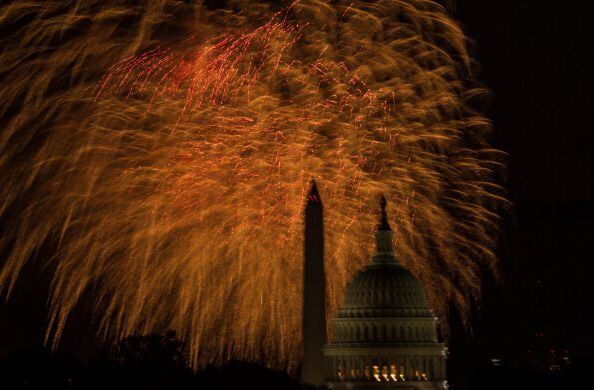 America celebrates the Fourth of July