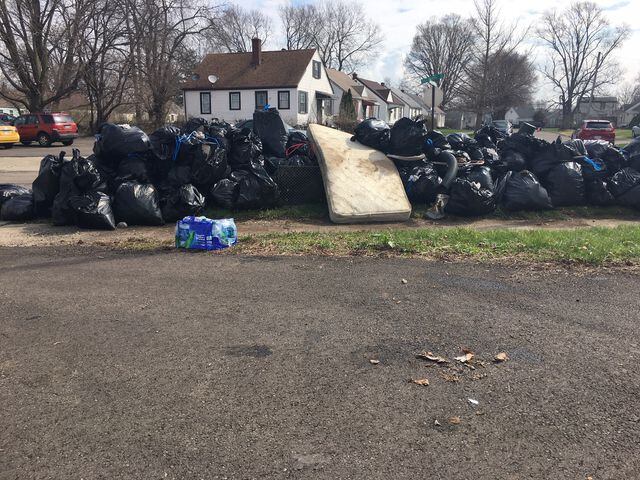 Trash pile