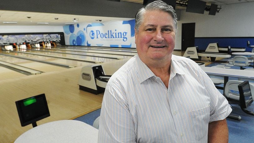 The NFIB, the leading small business advocacy Organization, selected Joe Poelking, owner of Poelking Bowling Lanes the 2023 Small Business Champion for Ohio. MARSHALL GORBY\STAFF