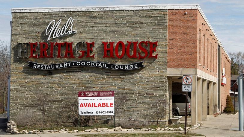 Neil's Heritage House restaurant and banquet center has closed for good. The restaurant ran for 50 years before it shut down in Jan. 2006. It was reopened in 2011. The three story building is now for sale. (Photographed March 17, 2015) LISA POWELL / STAFF