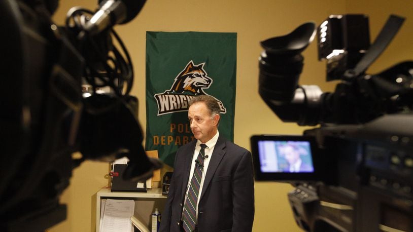 Wright State police chief David Finnie has been an outspoken opponent of allowing guns on college campuses. Wright State has no plans to allow guns on campus despite a new Ohio law.