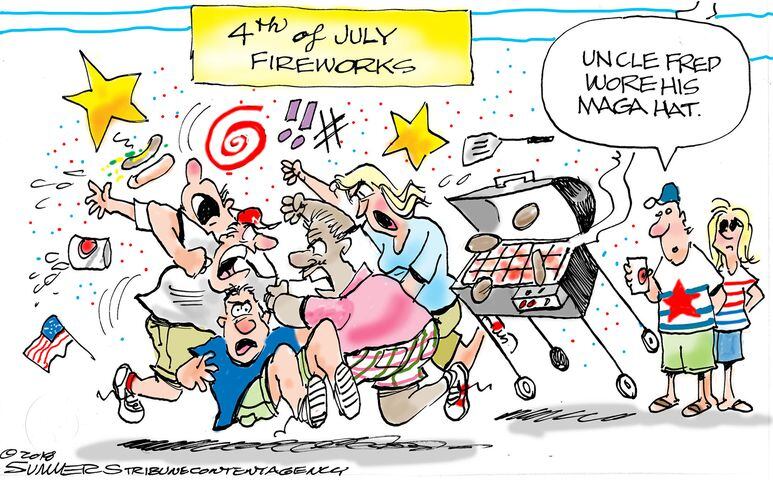 Week in cartoons: Independence Day, the Supreme Court pick and more