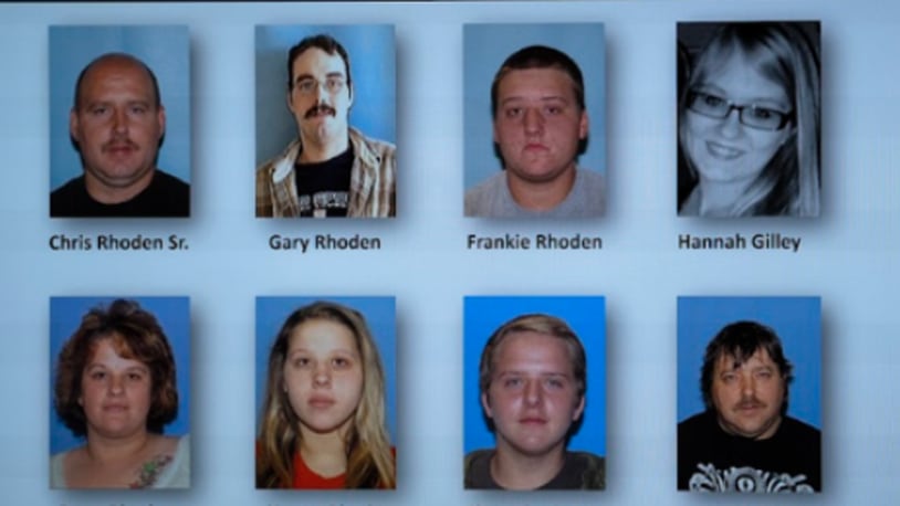 Eight members of the Rhoden family were killed in their Pike County, Ohio homes April 22, 2016. CONTRIBUTED/WCPO