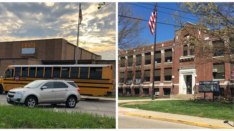 A group of families is seeking to transfer a 9 square-mile territory from Jefferson Twp. schools (left) to Valley View schools.
