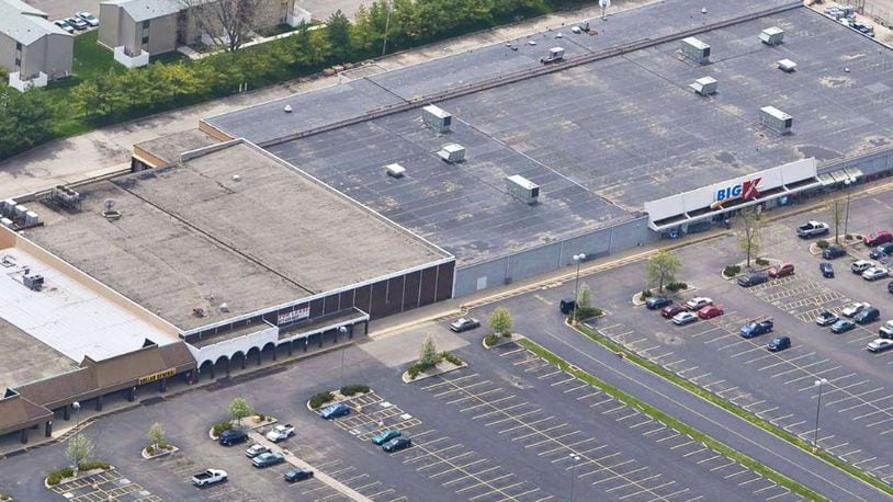 A Fairborn shopping center largely vacant since losing a Kroger and a Kmart has been sold for $3 million, Greene County records show. FILE PHOTO
