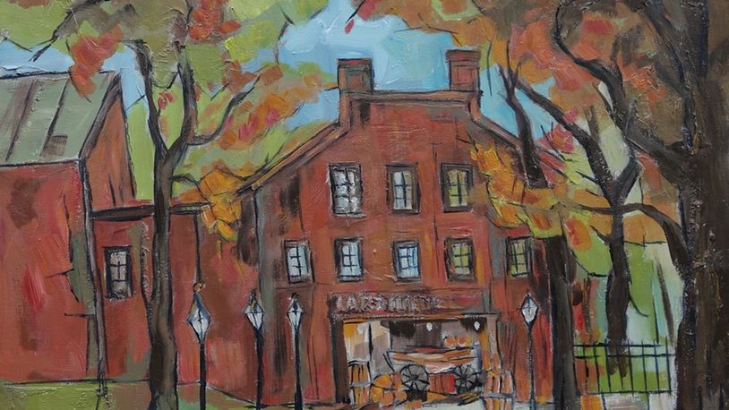 “Carillon Brewing Company” acrylic on canvas by Doug Fiely. CONTRIBUTED