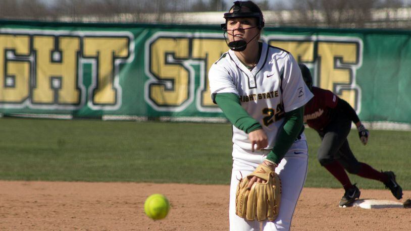 Ashley Sharp is the Horizon League Pitcher of the Week. ALLISON RODRIGUEZ/CONTRIBUTED PHOTO