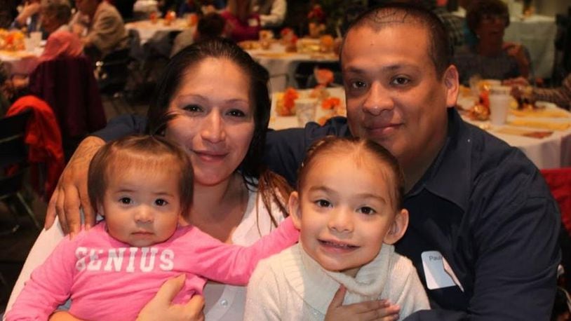 Paulino and Pauline Alejos, along with their daughters, were helped by Family Promise after they moved to Butler County from California. The family credits the non-profit with helping them find housing and employment.