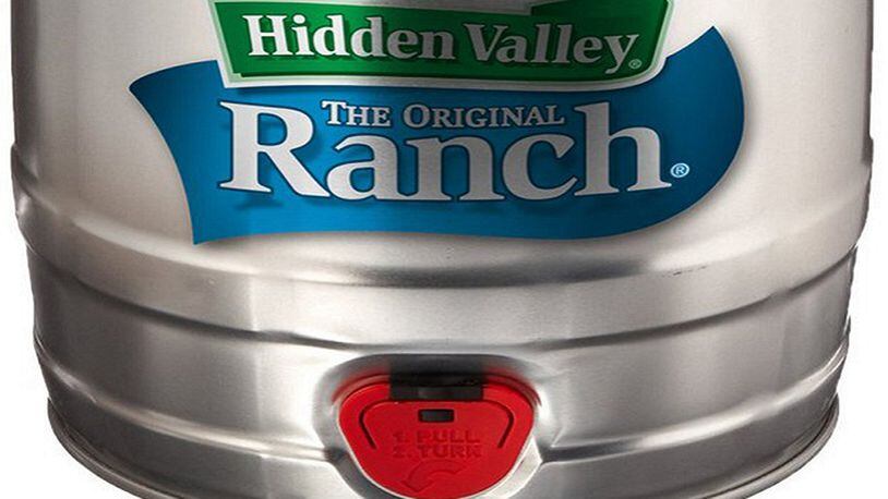 Ranch in a keg? Hidden Valley Ranch has one. (Hidden Valley)