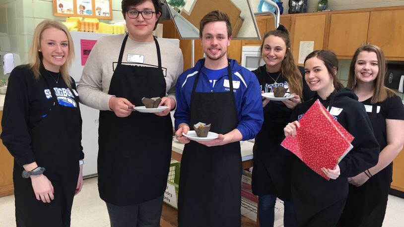 Springboro WCCC satellite family and consumer science students are national finalists for the NASA Culinary HUNCH challenge in April in Houston, Texas. Students had to create a fruit or vegetable side dish that would adapt in a microgravity environment while adhering to specific nutritional guidelines. Contributed photo