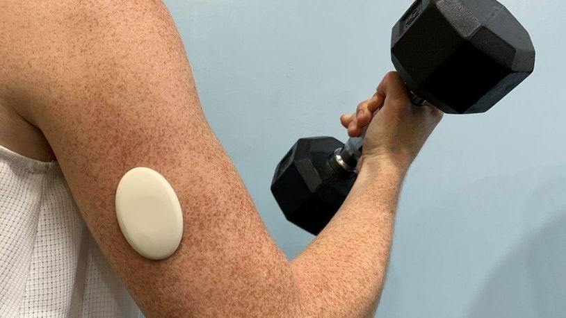 The Air Force Research Laboratory is working with Nextflex and industry startup Profusa Inc. to advance wearable remote human performance monitoring technologies to benefit both the warfighter and consumer. (Courtesy photo/Profusa Inc.)