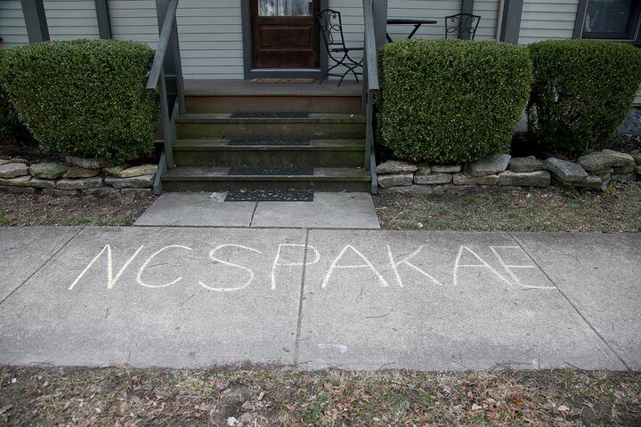 PHOTOS: Simon Says and outdoor word scrambles, Daytonians get creative with social distancing