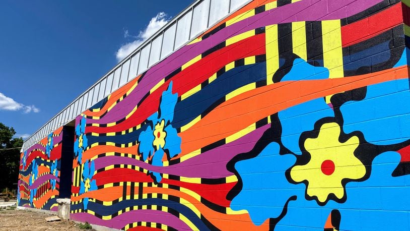 Rosewood Arts Centre’s community mural was completed in 2022 and the last phase of a $5 million renovation is targeted to be done this year. FILE