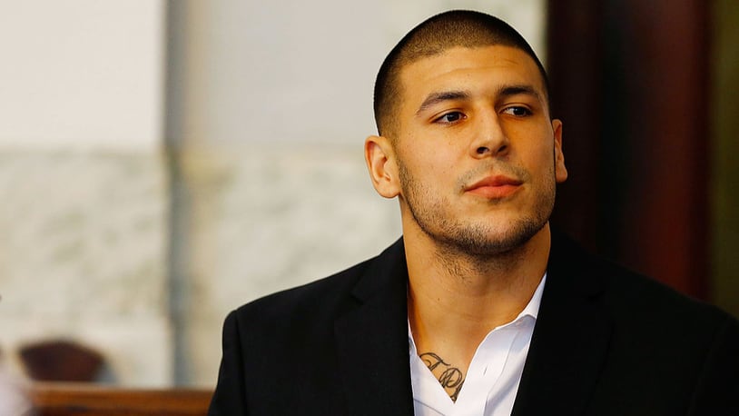 Police records say that former NFL tight end Aaron Hernandez, who was found hanged in his prison cell on April 19, was a member of the Bloods street gang.