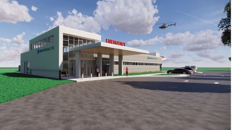 Artist depictions of what Mercy Health’s new freestanding emergency department will look like when it opens in late 2019. Source/ Mercy Health-Springfield.