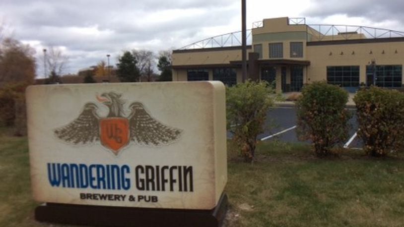 Wandering Griffin will host a tapping party July 22 for its first collaborative beer. MARK FISHER/STAFF