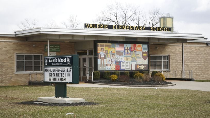 The former Valerie Elementary School, at the corner of Valerie and Bradwood drives in Harrison Twp., will be demolished. FILE PHOTO