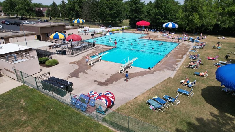 Cassel Hills Pool in Vandalia is one of several area public swimming pools that saw attendance levels climb back to pre-pandemic rates enjoyed in 2019. CONTRIBUTED
