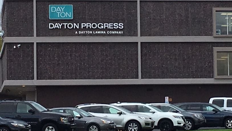 The parent company of the Dayton Progress Corp. is considering building a $16 million, 50,000 square foot distribution center on the company’s Progress Road site. NICK BLIZZARD/STAFF