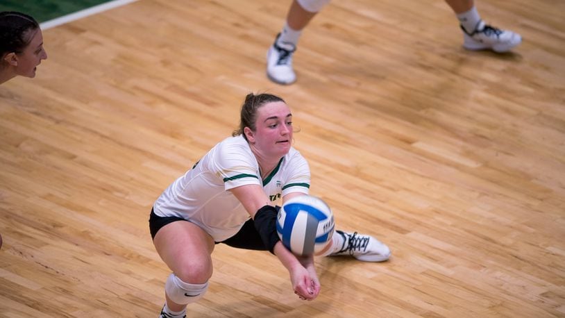 Wright State's Jenna Story is a three-time defensive player in the Horizon League. Joe Craven/Wright State Athetics