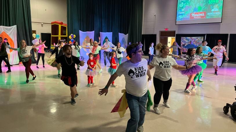 Students at Wright State University raised more than $32,000 during Raiderthon in 2023 Courtesy of Wright State.