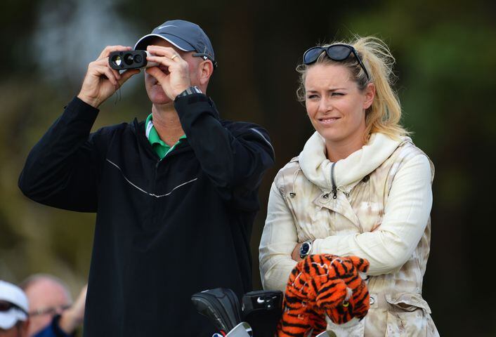 Tiger and Lindsay in Scotland