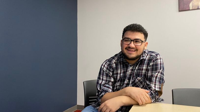 Alishan Bakhriyev, a senior at DECA High School, has been accepted into the Young Scholars Program at Ohio State University and plans to become an engineer. Eileen McClory / STAFF