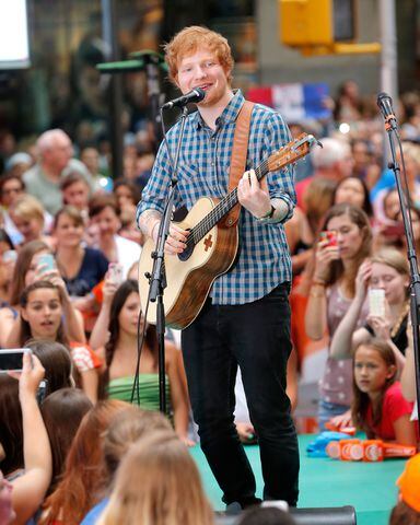 Ed Sheeran on The Today Show - July 4, 2014