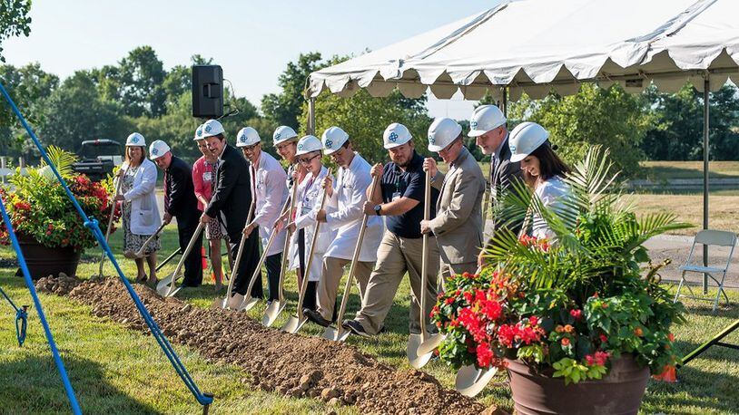 Upper Valley Medical Center broke ground on an expansion for its cardiopulmonary unit. CONTRIBUTED