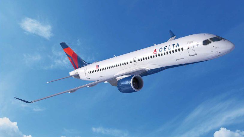 Rendering of Delta A220-300. Source: Airbus
