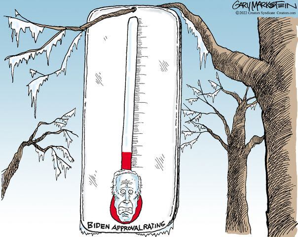 WEEK IN CARTOONS: Biden’s first year, voting laws and more