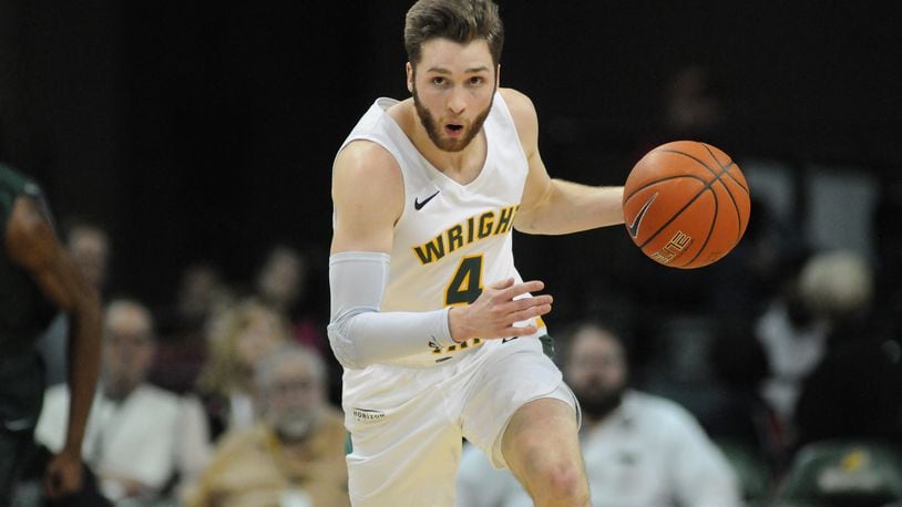 Wright State’s Alan Vest during last week’s game vs. Cleveland State. Keith Cole/CONTRIBUTED