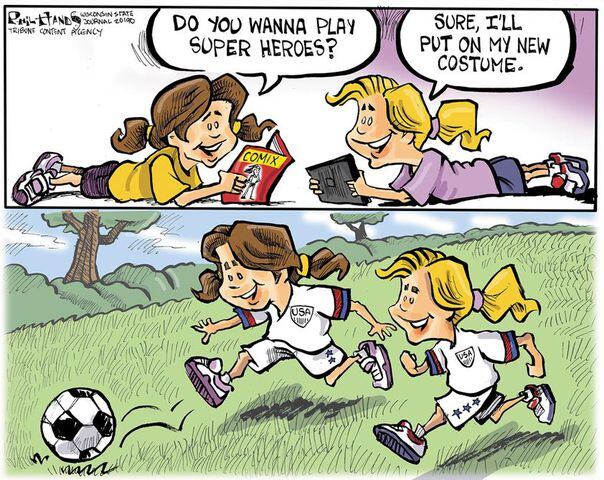 Week in cartoons: U.S. women’s soccer, Ross Perot and more