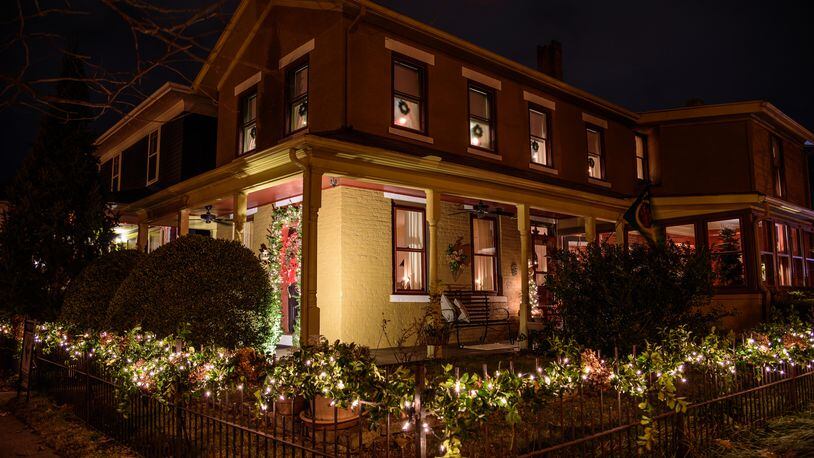The Oregon District Holiday Home Tour, an annual pilgrimage for lovers of historic homes and architecture, will go virtual this year. TOM GILLIAM / CONTRIBUTING PHOTOGRAPHER TOM GILLIAM / CONTRIBUTING PHOTOGRAPHER