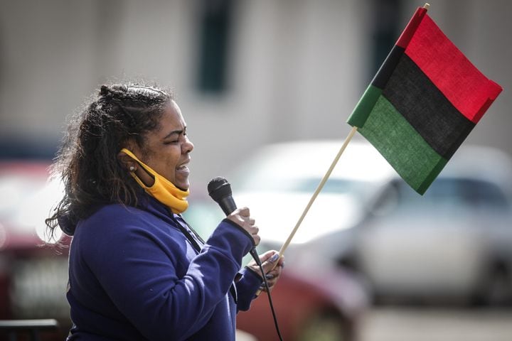 Black Lives Matter Dayton rallies on Wednesday