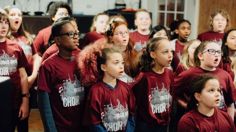 The Horace Mann school choir in Dayton Public Schools. CONTRIBUTED PHOTO