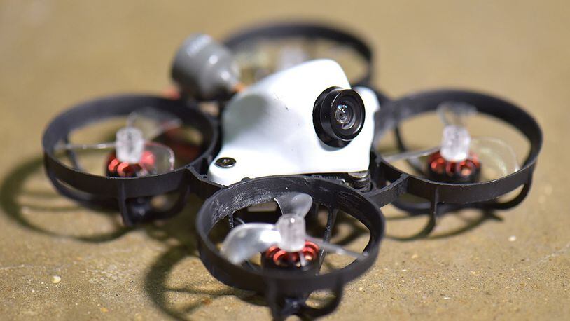 A micro drone race will be held at the National Museum of the U.S. Air Force Feb. 29. (U.S. Air Force photo/Ken LaRock)
