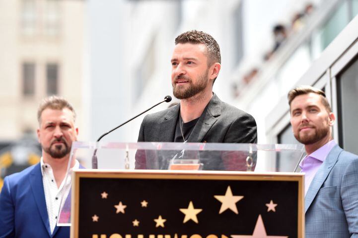 Photos: *NSYNC reunites for Hollywood Walk of Fame ceremony
